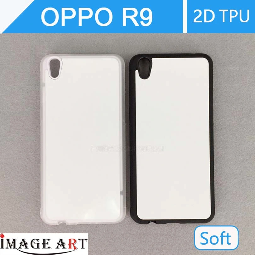 غطاء/علبة هاتف Oppo R9 Slublimation فارغة 2D TPU للتدفئة نقل الطباعة