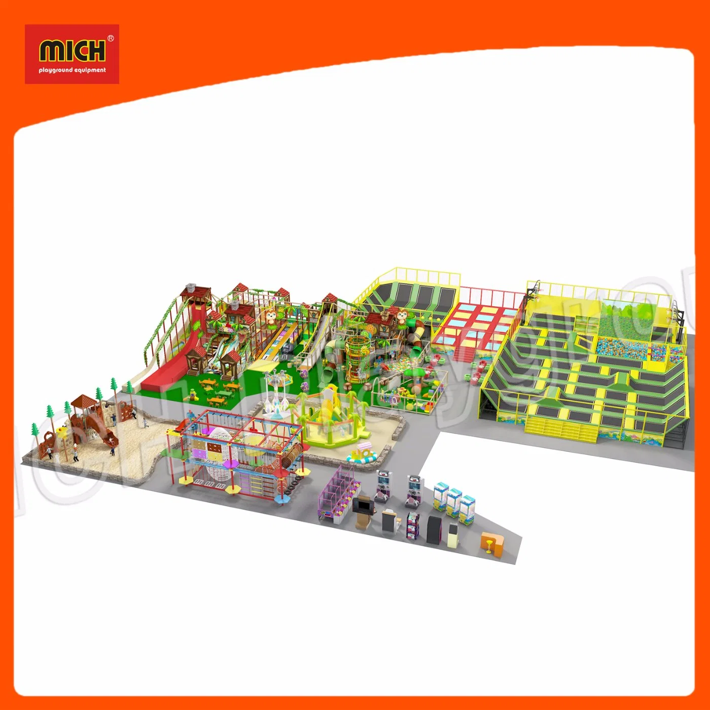 Mich Plastic Toy for Kids Amusement Park