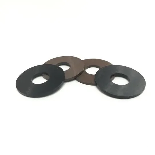 Custom Vulcanized Round Flat Rubber Washer Neoprene Silicone Nitrile NBR EPDM Nature Rubber Various Raw Materials Are Available