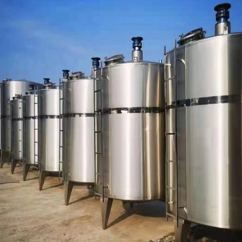 Various Models of Second-Hand Storage Tanks, Chemical, Food, Beverage, Glass Fiber Reinforced Plastic, Stainless Steel Buried Tanks