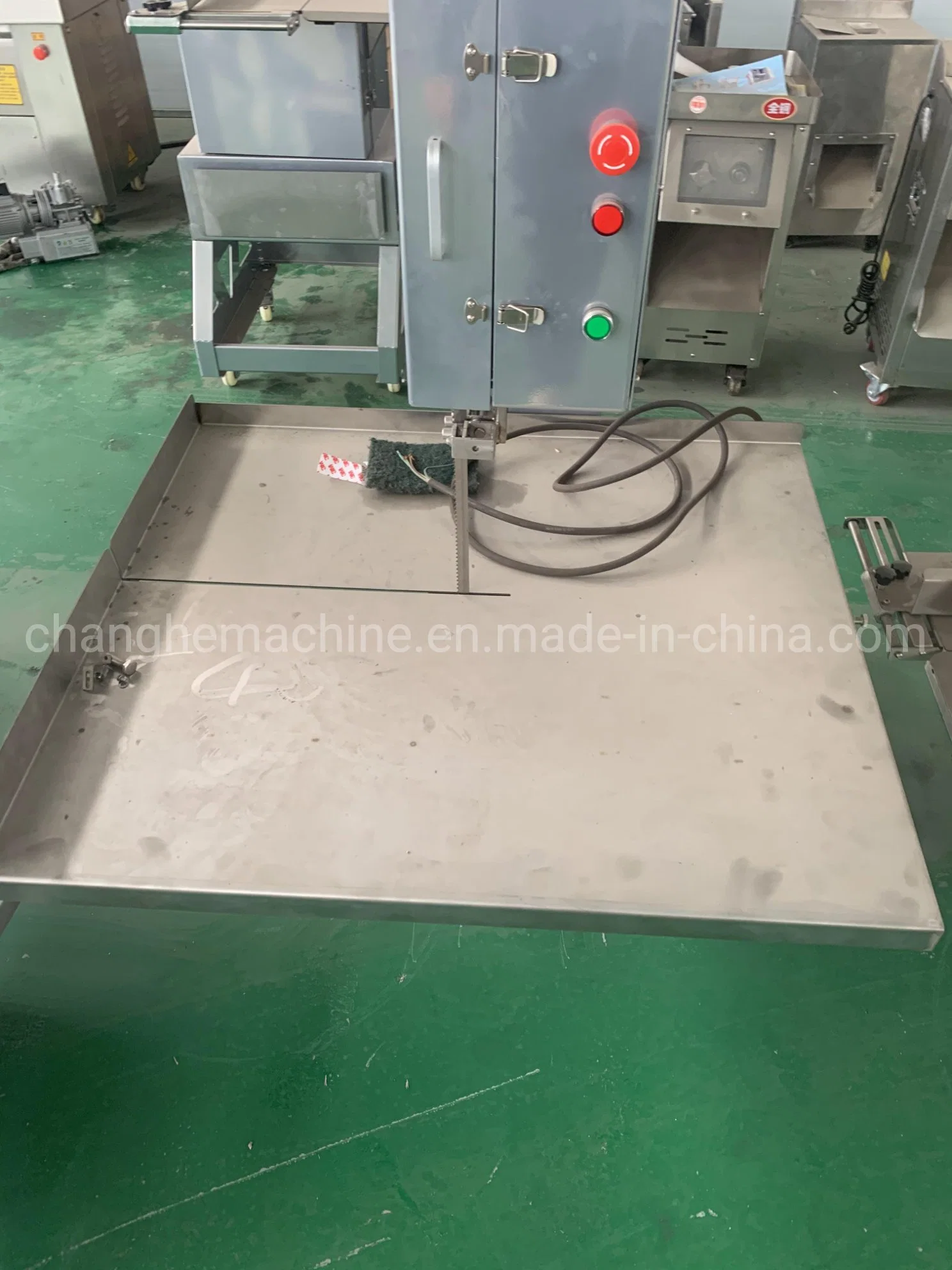 Industrial Automatic Electric Used Meat Bone Cutting Saw Machine