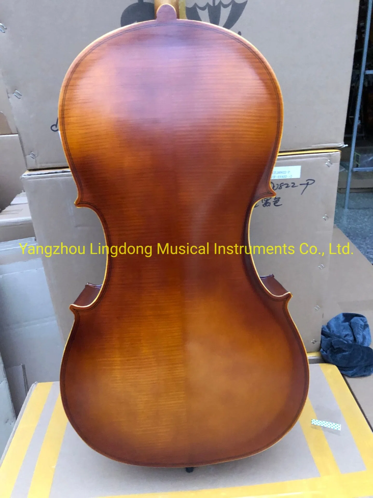 High Grade Students /Beginner Natural Flame Maple Cello