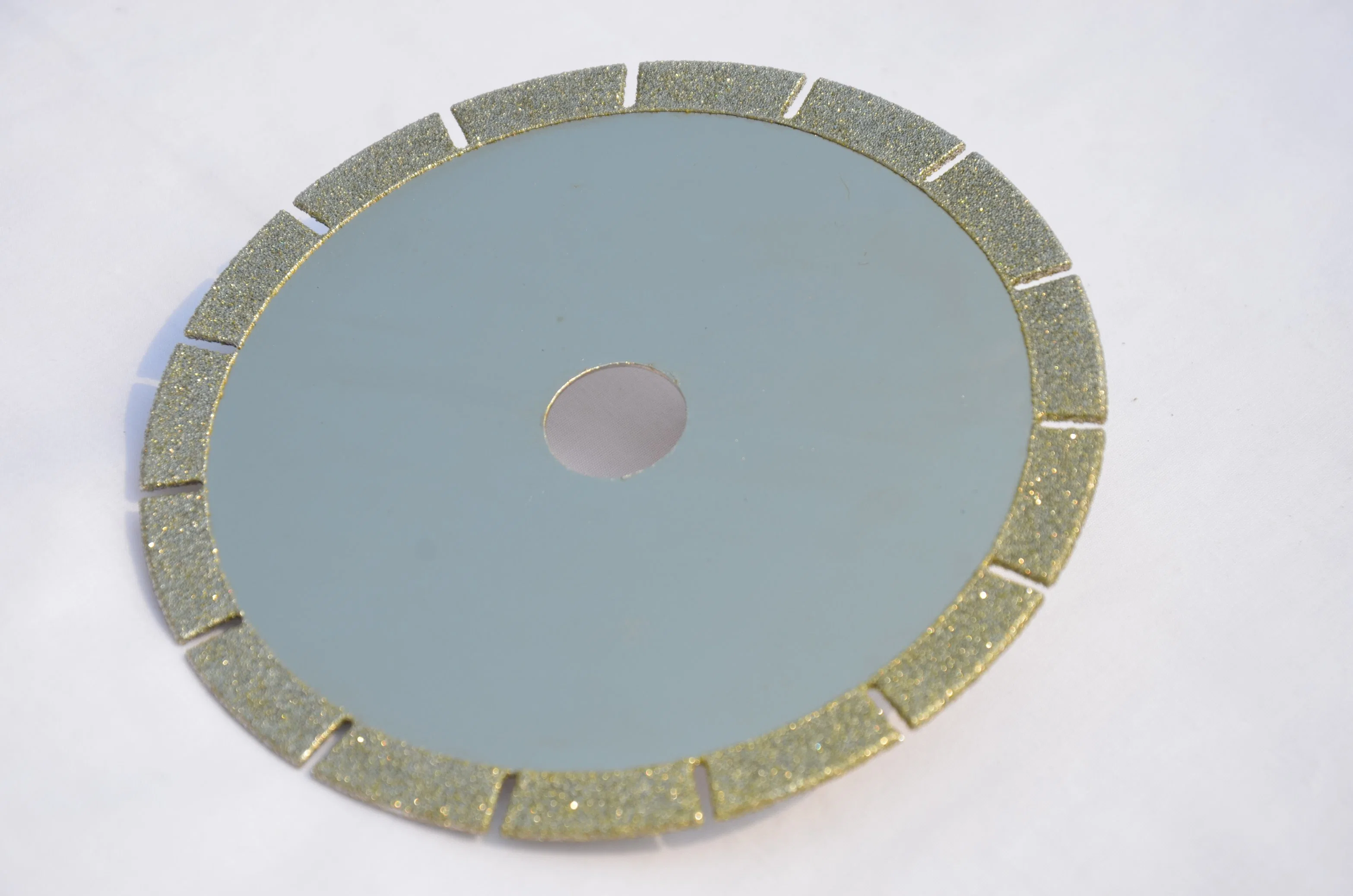 U-Slot Wide Tooth Segmented Electroplating Diamond Cutting Disc