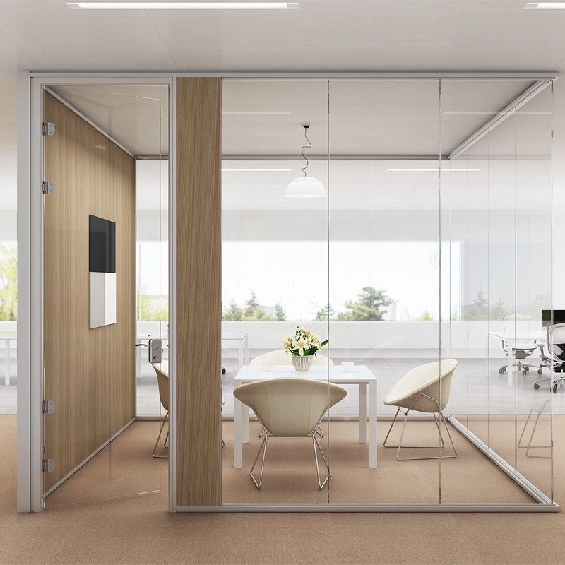 Professional Design Aluminum Partition Frames Office Furniture Glass Office Partitions