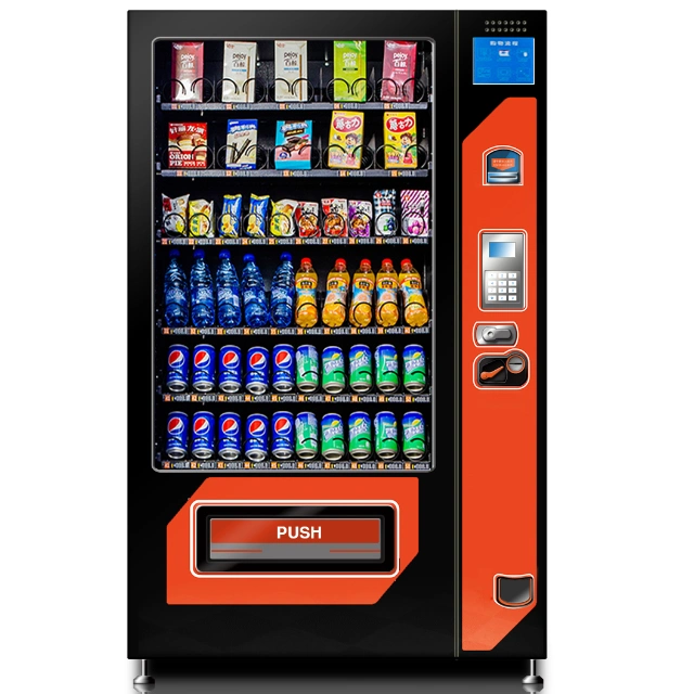 Coin du lecteur de carte de crédit de trésorerie des petites entreprises commerciales Mécanisme Snack boire vending machine