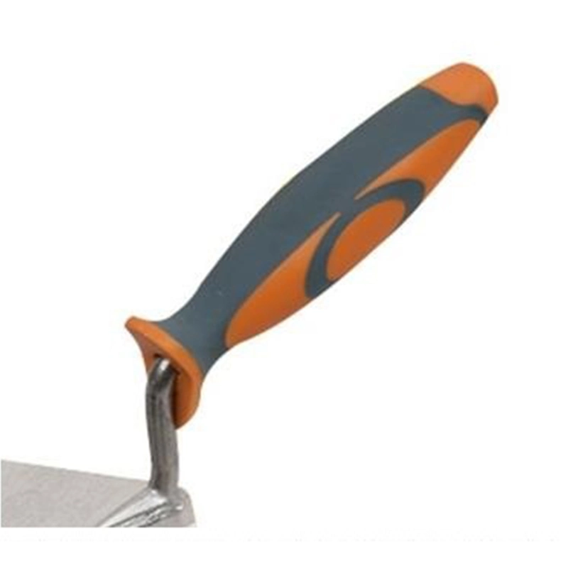 Plastic Handle Hardware Tools Plastering Mud Board Triangular Pointed Rhombus Two-Color Plastic Handle Bricklaying Construction Knife