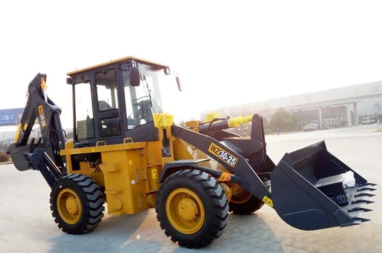 Small Digging Tractor Chinese Backhoe Loader with Bucket for Sale