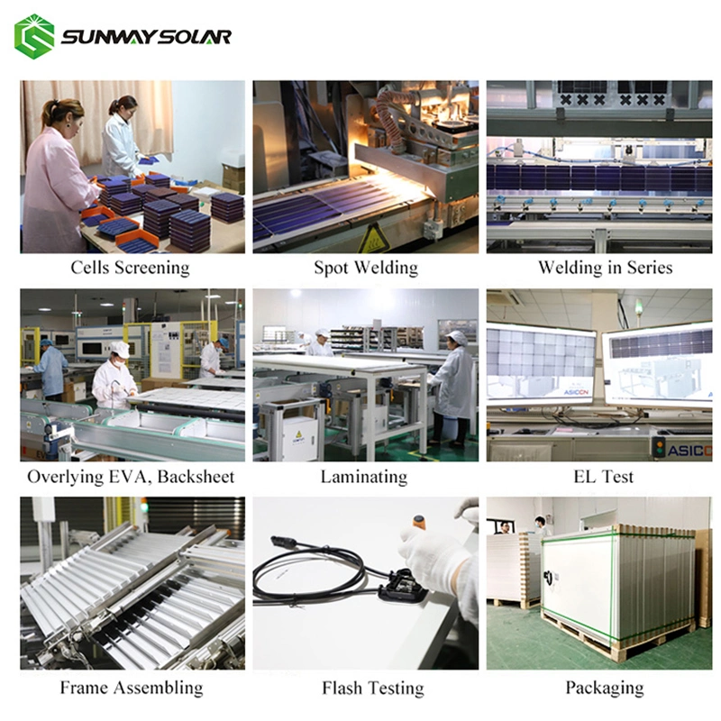 Hefei Sunway Panneaux solaires innovantes Mono 600 Panneau solaire