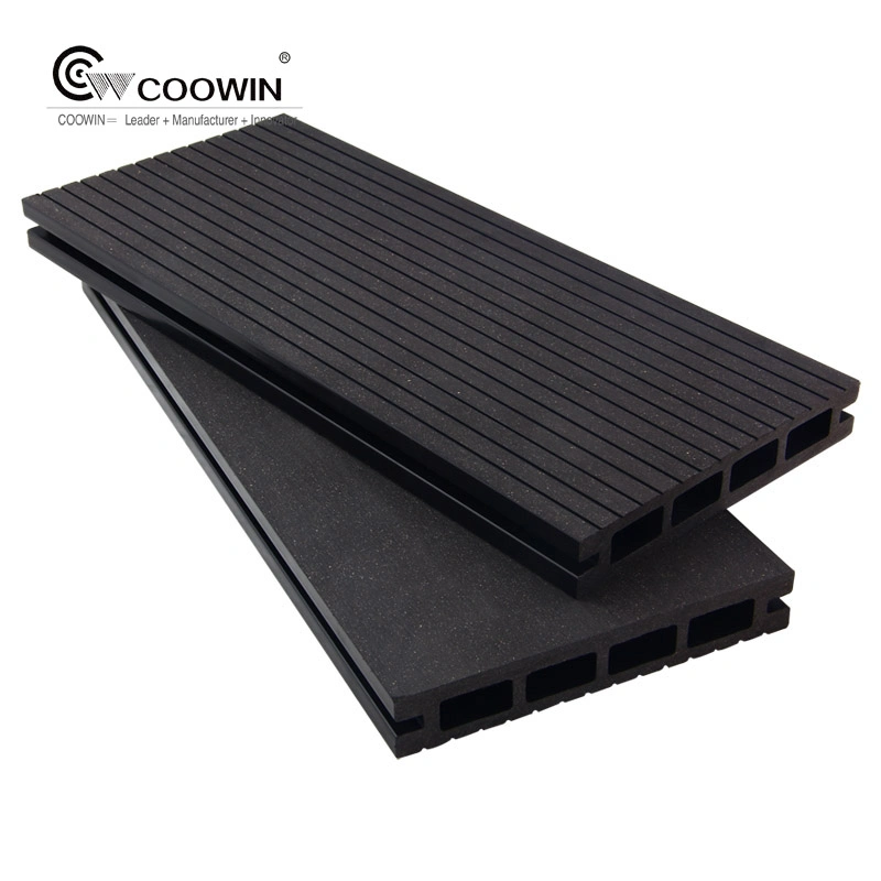 Tw-02b Coowin New Waterproof, Eco-Friendly WPC Floor/Decking Board/Engineered Wood Flooring Building Materials