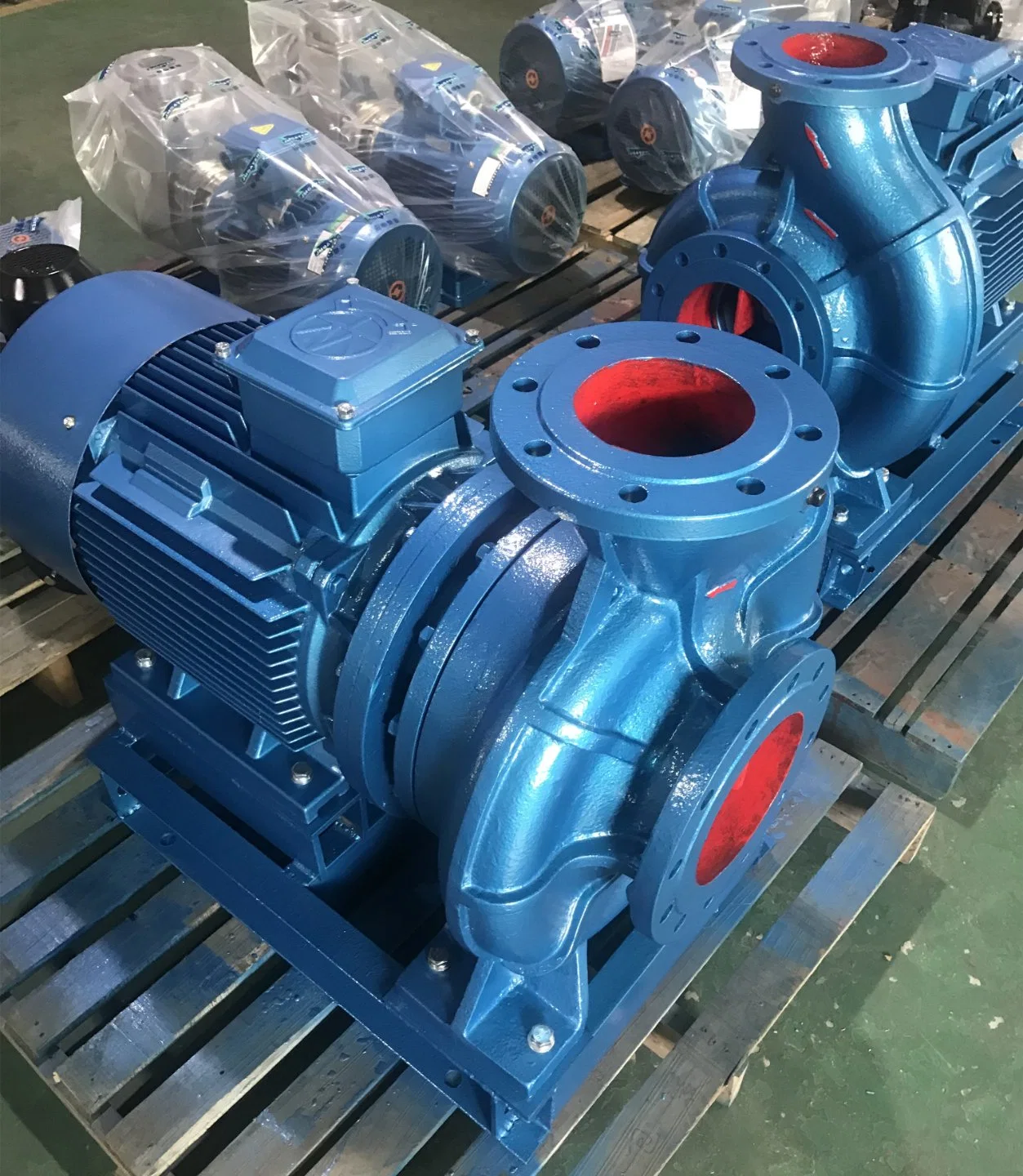 1.1kw 3phase Motor, Centrifugal Pump, Water Treatment, Ht200 Cast Iron Material