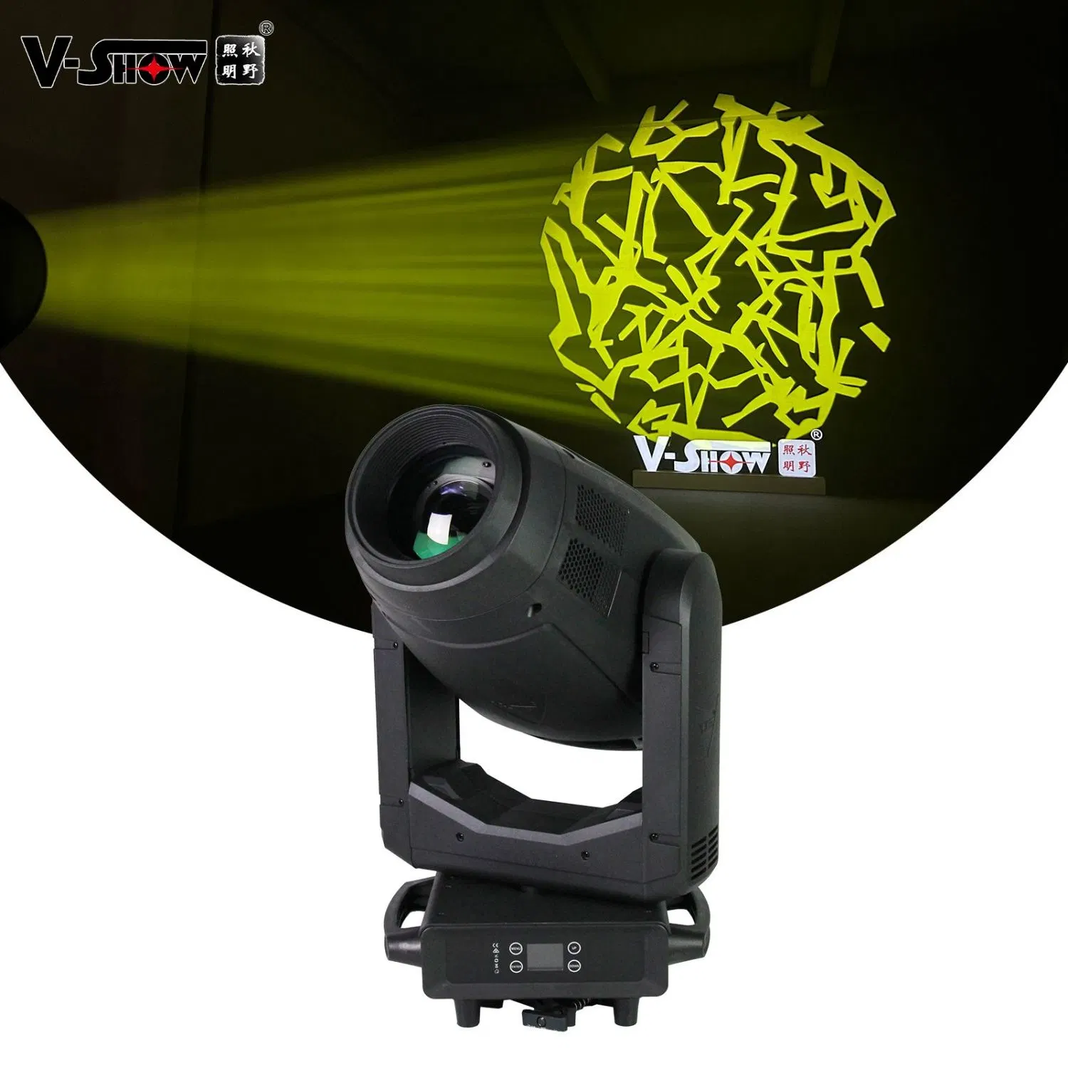 V-Show 600W pro Stage Light LED Beam Spot Wash 3-in-1 CMY+CTO