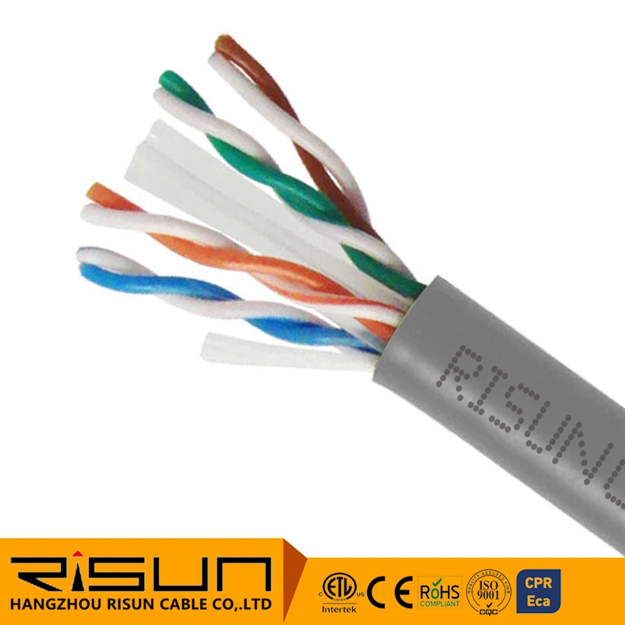 305m Per Box 23AWG Indoor Cable FTP CAT6 LAN Cable