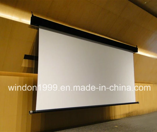 Large Electric Projection Screen / Motorized Projector Screen