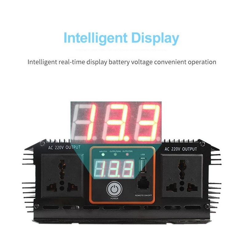 El inversor Solar de 300W 12V a 220V de onda sinusoidal de inversor nacionales