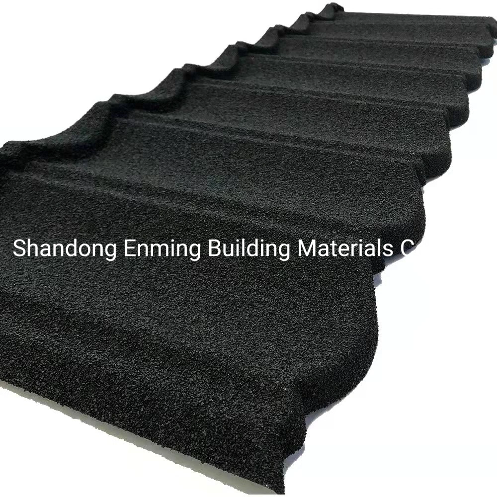 Classic/Bond/Milan/Shingle/Roman/Wood Type Stone Coated Metal Roof Tile Building Construction Material