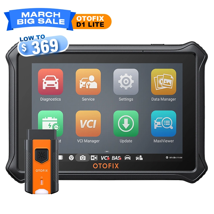 Otofix D1 Lite Max Plus TPMS Programación Maxidas Programmer Car Herramienta de escáner