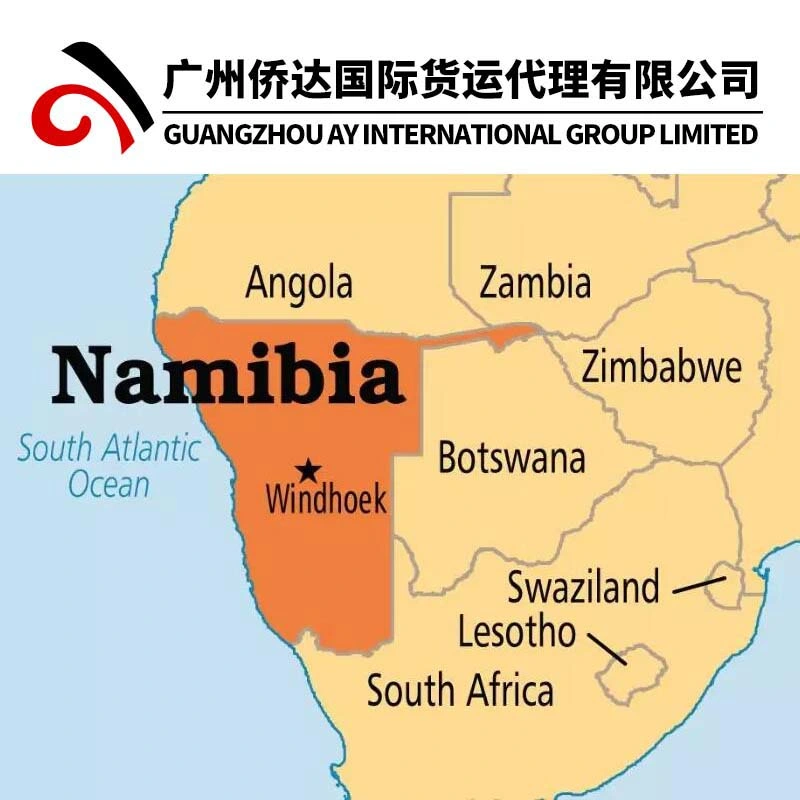 Shenzhen Serviço de Transporte fornecem FCL LCL Frete Marítimo da China para a Namíbia (Walvis Bay)