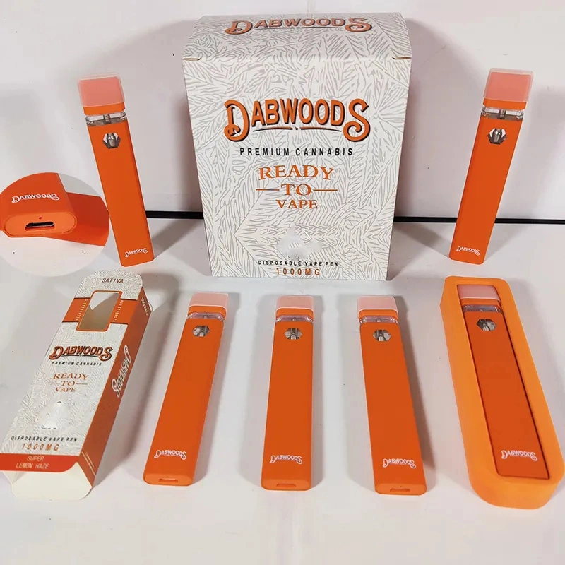 Dabwoods Dabwood пустой одноразовый венчик для формы 1 мл перезаряжаемый прибор толщиной Комплекты аккумуляторов Oil 280 мА/ч, Visual Tank Vaporizer VVapes Pen Disposable/Chargeables Тележки