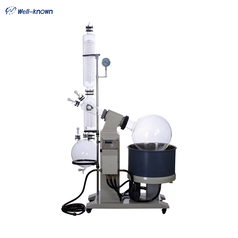 Laboratory 5L Rotary Evaporator with Vacuum Pump for Distillation