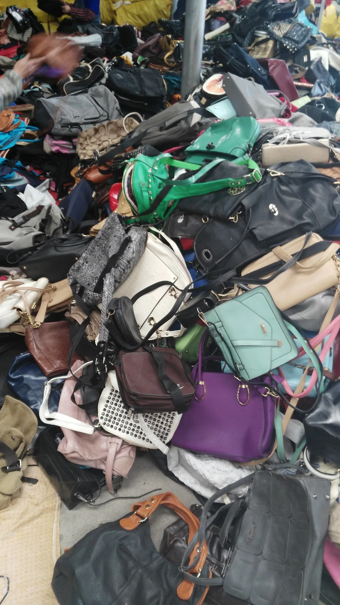 Wholesale Leather Used Bags in Bales/Used Ladies Handbags Wholesale Used Handbags