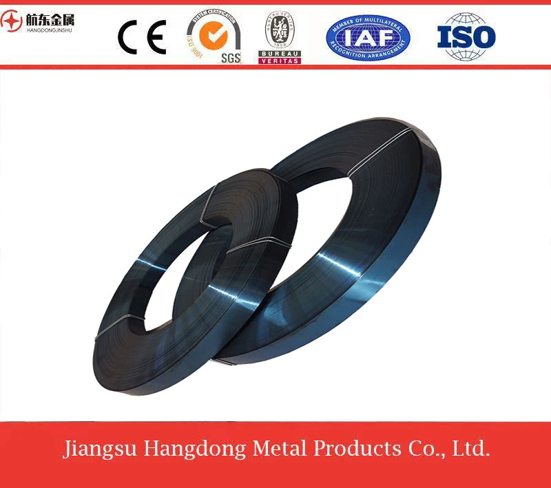 China Blue Packaging Steel Strapping Price of Carbon Steel Strap