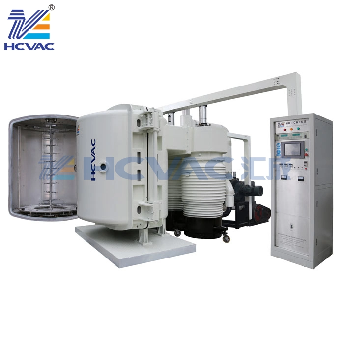 Hcvac Plastic Cosmetic Cap Bottle Metallization PVD Vacuum Coating Equipment, UV Metallizing System