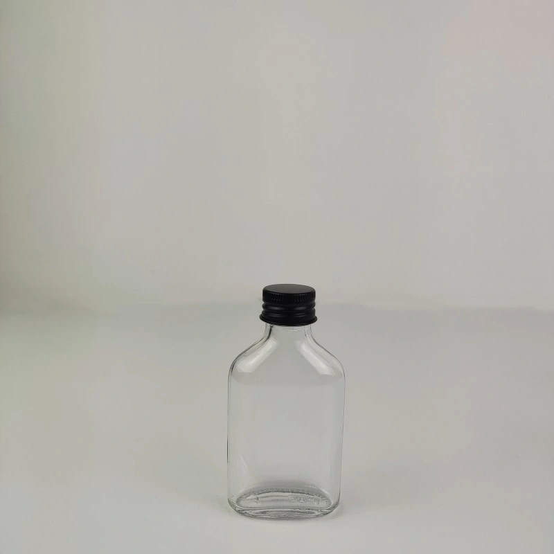 Empty 50ml 100ml 200ml 250ml 500ml Flask Glass Bottle