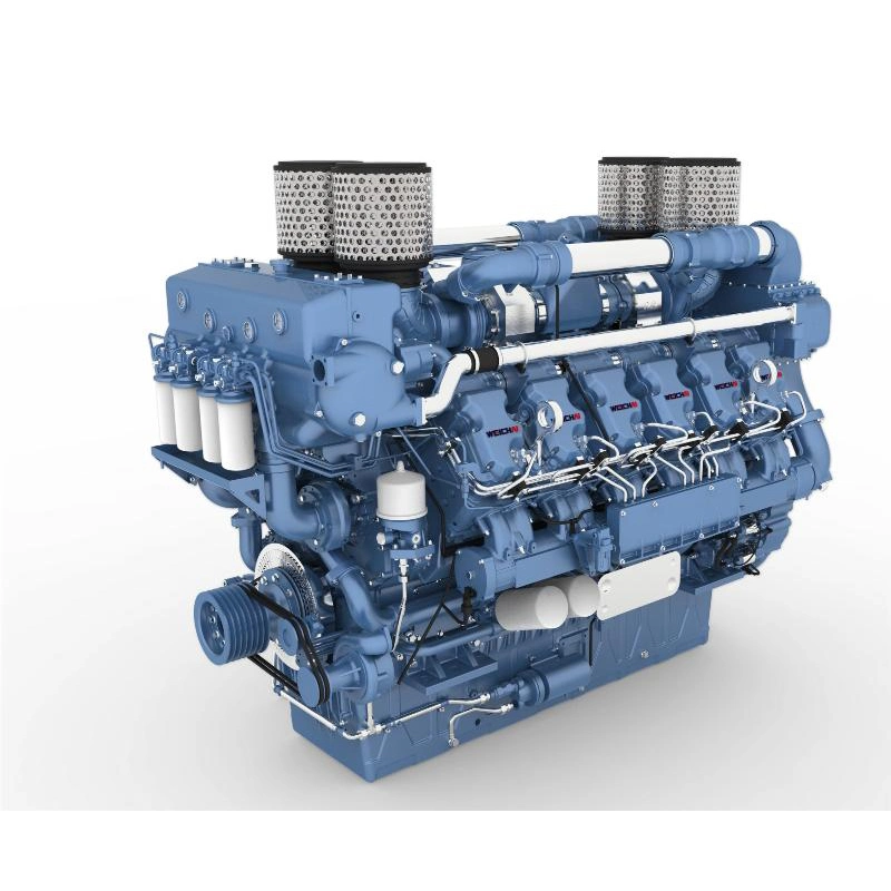 العلامة التجارية الأصلية القياسية العالية محرك الديزل المخصص الجديد للرئيسية دفع السفن Xcw6200zc-10	810kw	1000r/Min