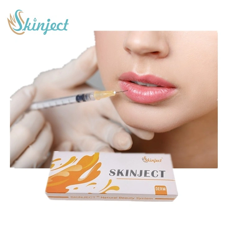 2021 Skinject Hot Sales 2ml Fine Derm Deep Face Filler Ha Injectable Hyaluronic Acid Dermal Filler