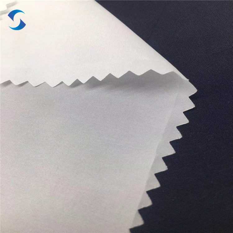 190t 210t 380t Polyester Taffeta Silk Fabric White Water Repellent Fabric Taffeta Lining Fabric