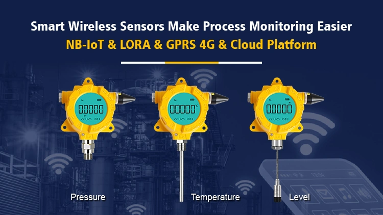 Macsensor IP68 GPRS Zigbee Nb Iot Lorawan Modbus Capteur de température sans fil à distance