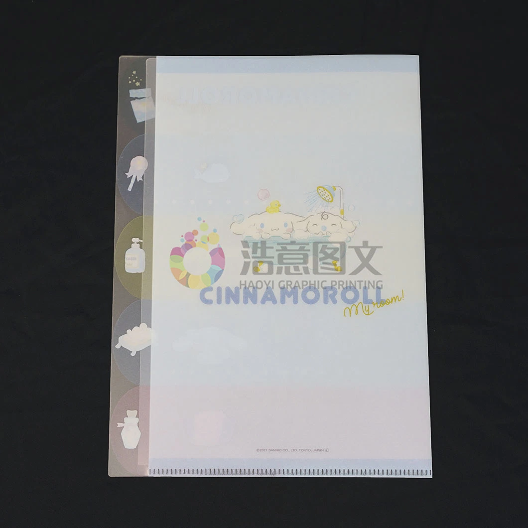 Оптовая упаковка PP Data Collection Volume Custom Transparent Folder Packaging