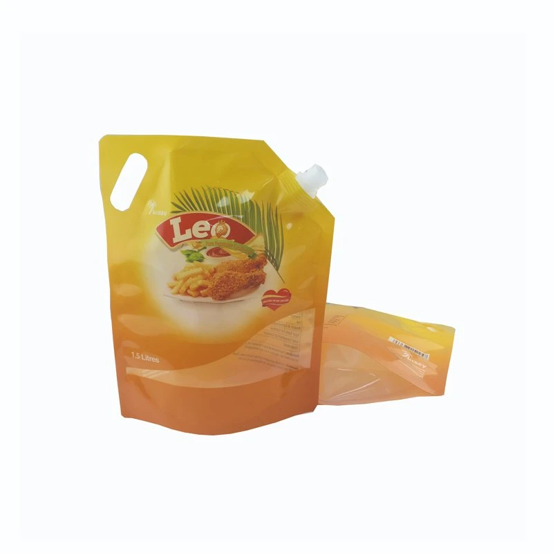 Leakproof and Good Moisture Milk Liquid Drink Sauce Detergent Stand up Pack for Soymilk with Spout