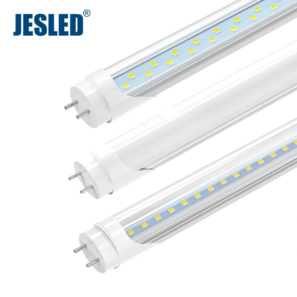 Jesled 1200mm 18W 24W en aluminium IP20 et couvercle en plastique T8 Tube LED CMS à la lumière