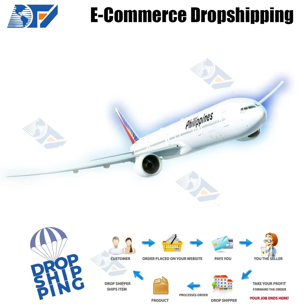 Top 10 Dropshipping Agente tarifas de envío de China a Reino Unido Servicio de entrega de puerta a puerta de carga aérea