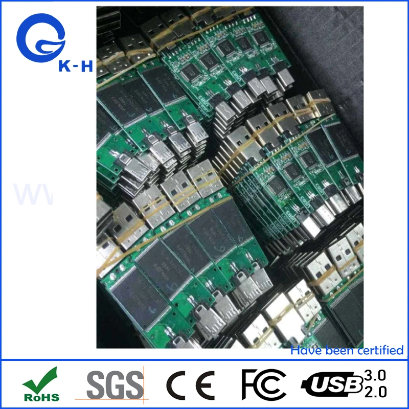 Semi-Fini Samsung Flash Memory PCB USB 16 Go 32 Go 64 Go 128 Go