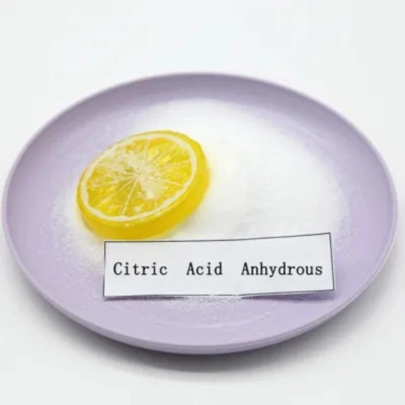 Precio de fabricación Grado alimenticio ácido de limón orgánico halal Mono anhidro/Monohidrato Polvo de ácido cítrico para aditivos alimentarios