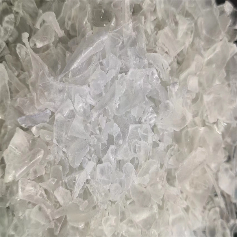 Hot Washed 100% Clear Pet Bottle Scrap/Pet Flakes White/Recycled Pet Resin Factory Price