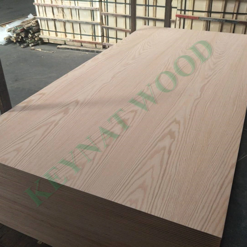 Laminated Plywood MDF Board Natural European Beech Wood Veneered Fancy