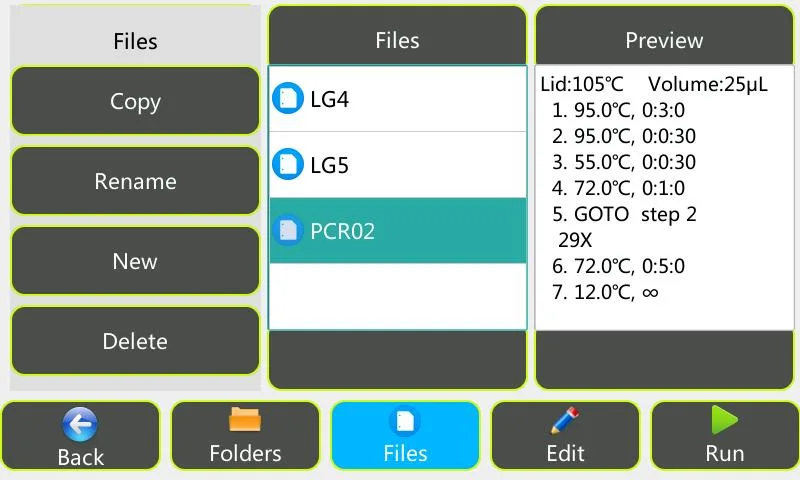 Termociclador Peltier-Based instrumentos PCR