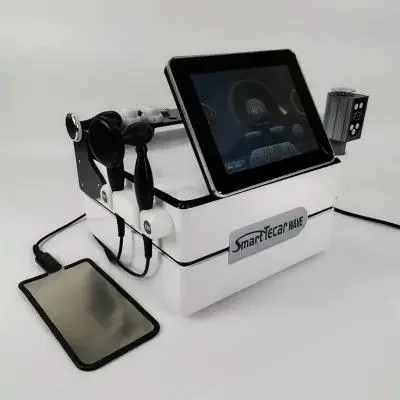 Profesional 3 en una máquina de terapia de onda de choque Smart Tecar EMS Tratamiento DE URGENCIAS