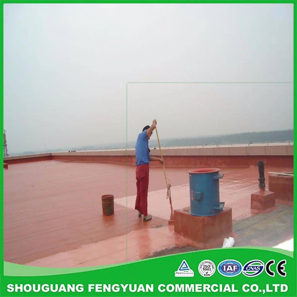 Anti-UV, Exposure Used Silicone Rubber Waterproof Coating for Roof