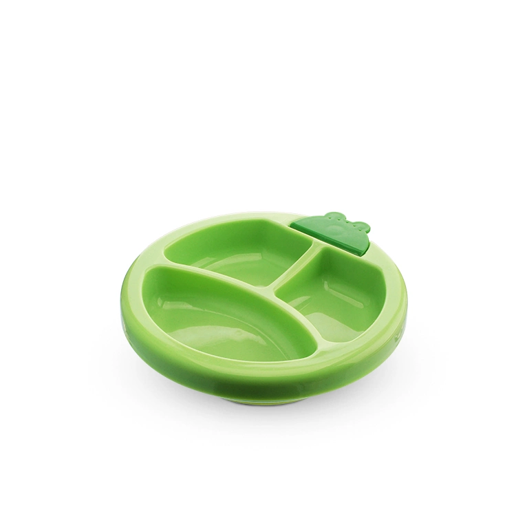 Plastic Spoon Bowls Suction Base Feeding Food Container Set