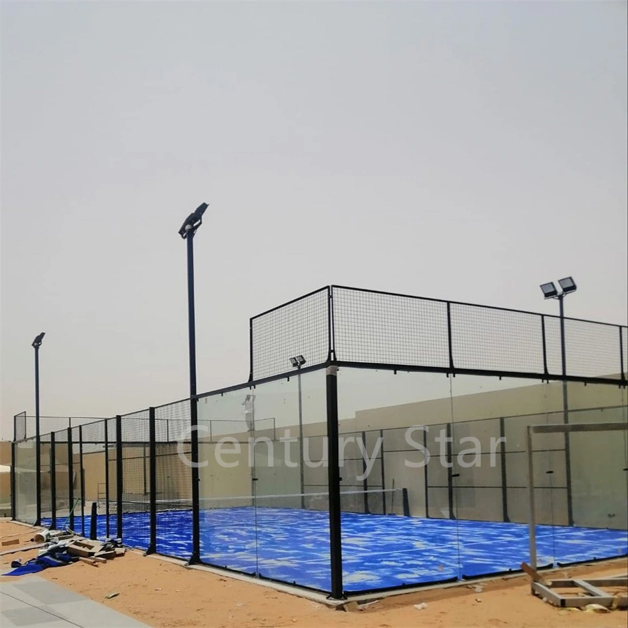 Century Star Factory Padel Tennis Court Panoramic Indoor Padel Tennis Court