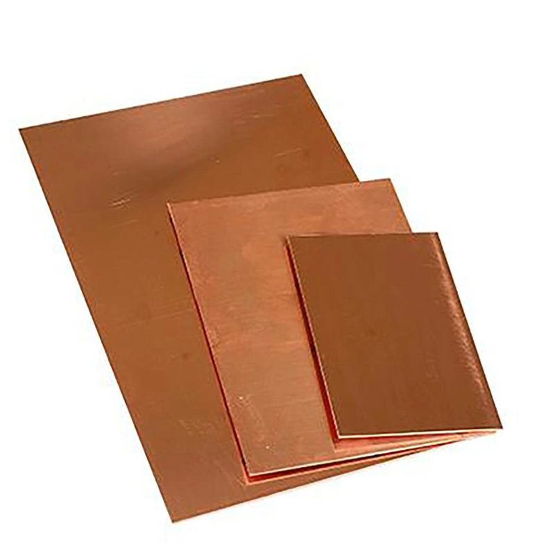 Best Selling Good Quality T2 H65 H62 Copper Plate Copper Cathodes Sheet T1, T2, C10100, C10200, C10300, C10400, C10500 with CE Certificate