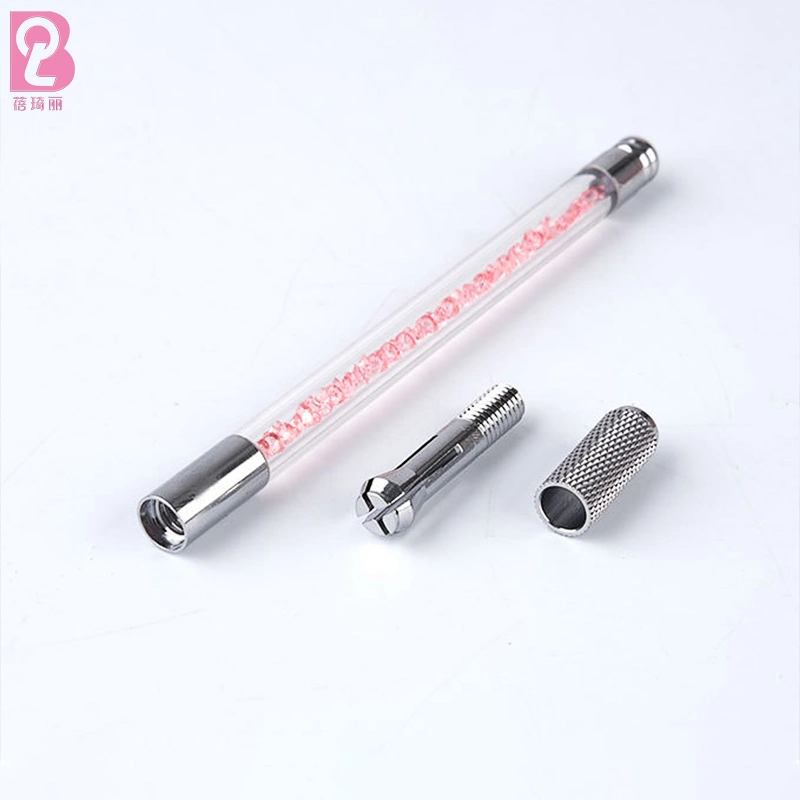 China PMU fabricante 3D sobrancelha Manual Pen Dual Head Micro Caneta de tatuagem para sobrancelhas com microlâmina