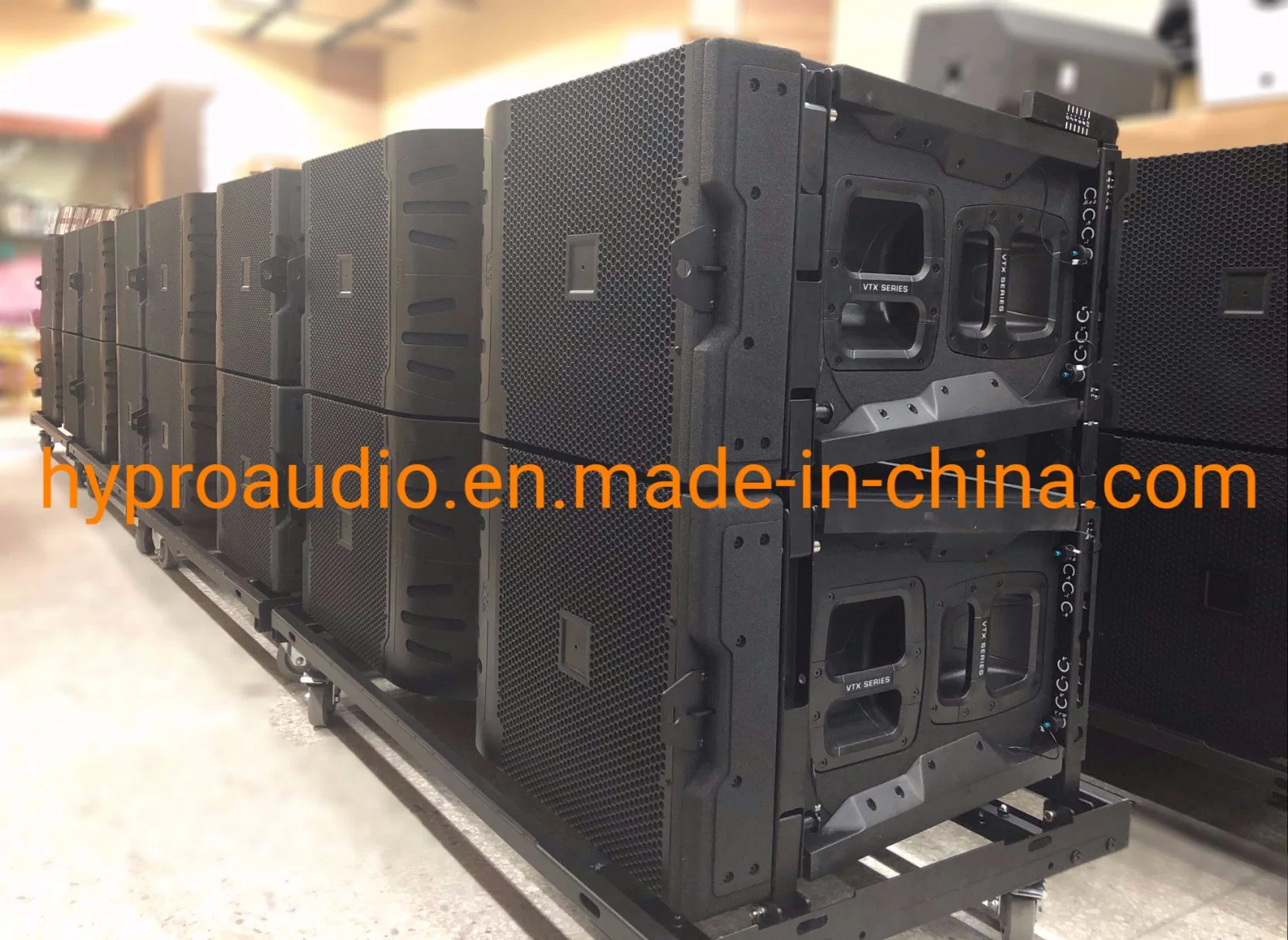 Vtx V25 série Audio professionnel 15 pouces Double enceinte de line array professionnel à trois voies