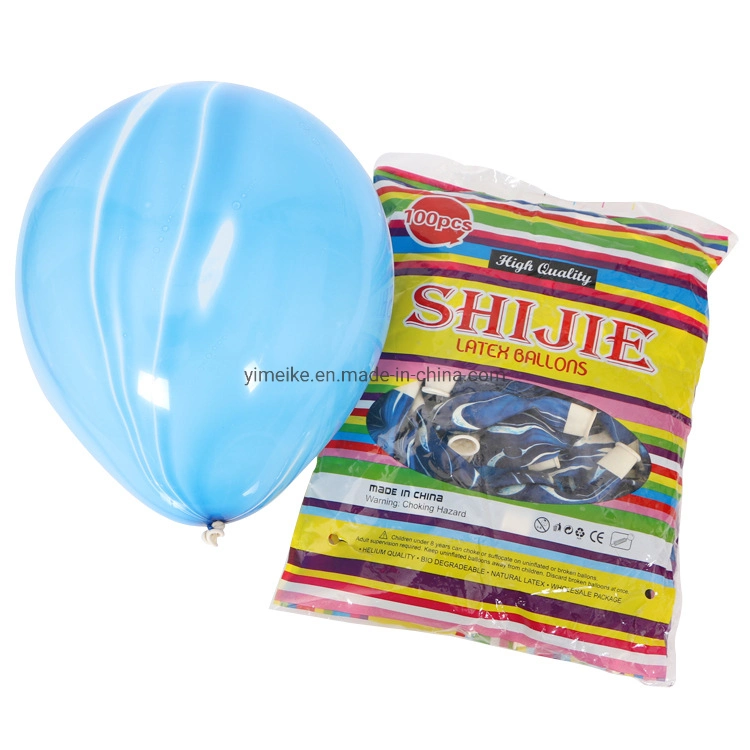 Verdickte 10" Tinte Graffiti Bunte Wolke Latex Ballon Geburtstagsdekoration