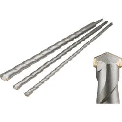 Demolition Solid Rotary Hammer Drill Bit Set