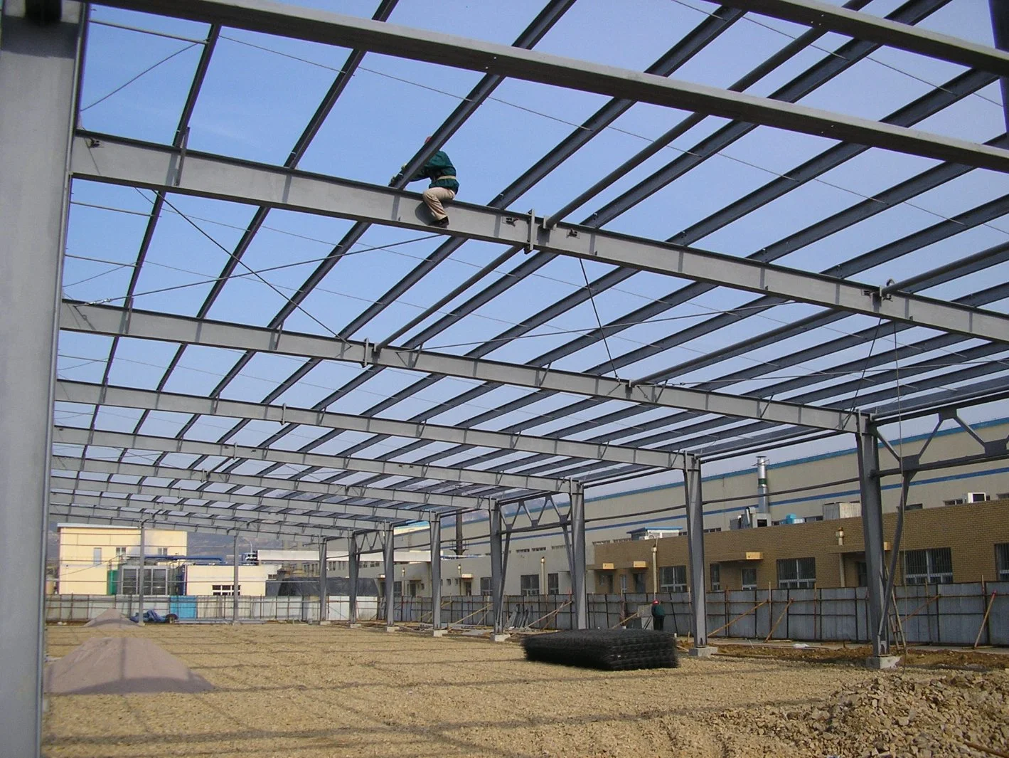 Prefabricated Steel Beam Steel Column Building Material